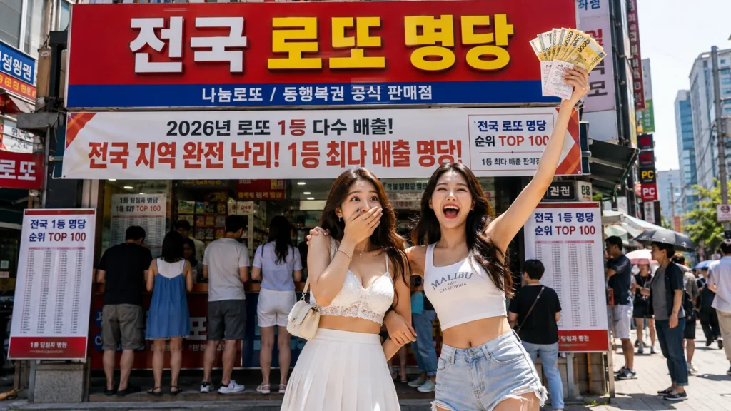 2026 전국 로또 1등 명당 리스트 TOP 100｜서울·부산·경기 대표 판매점 총정리