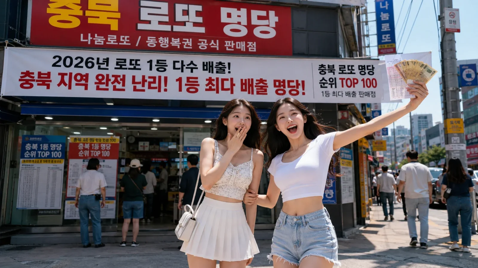 충북 로또 1등 당첨 명당 리스트 TOP 100 총정리 - 청주·옥천·증평 대표 명당