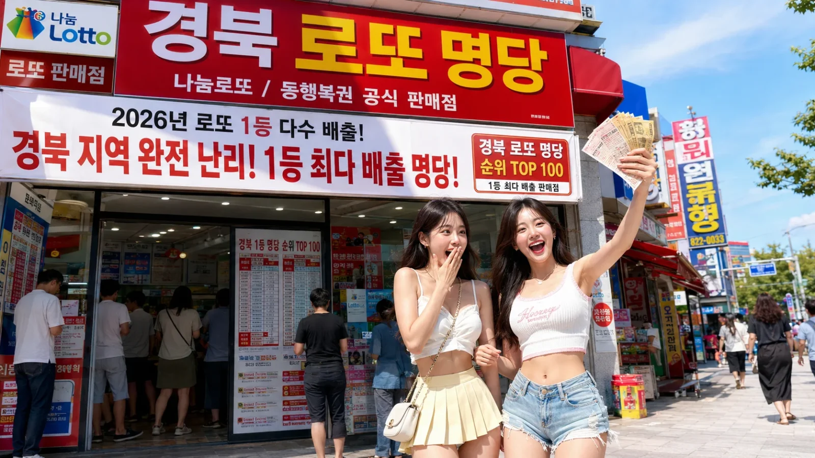 경북 로또 1등 당첨 명당 리스트 TOP 100 총정리 - 구미·칠곡·포항 대표 명당